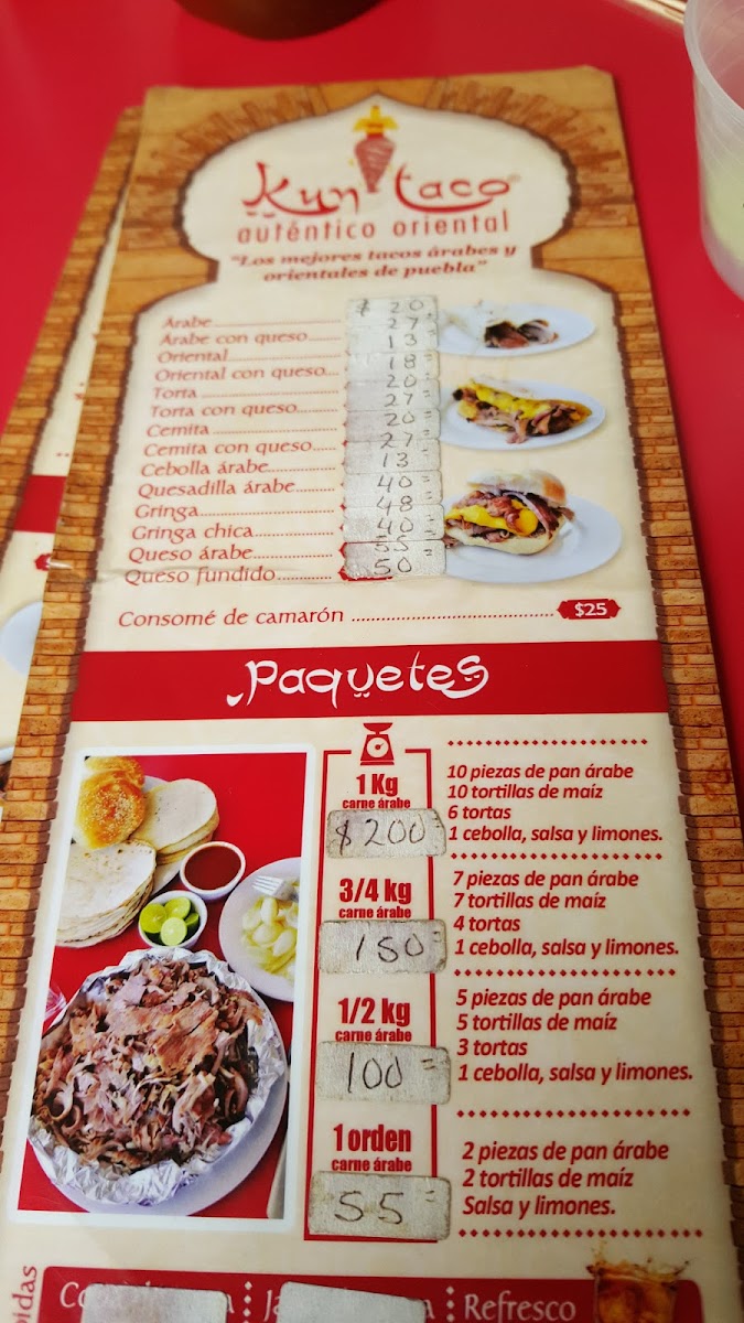 Kun Taco Menu - Image 5